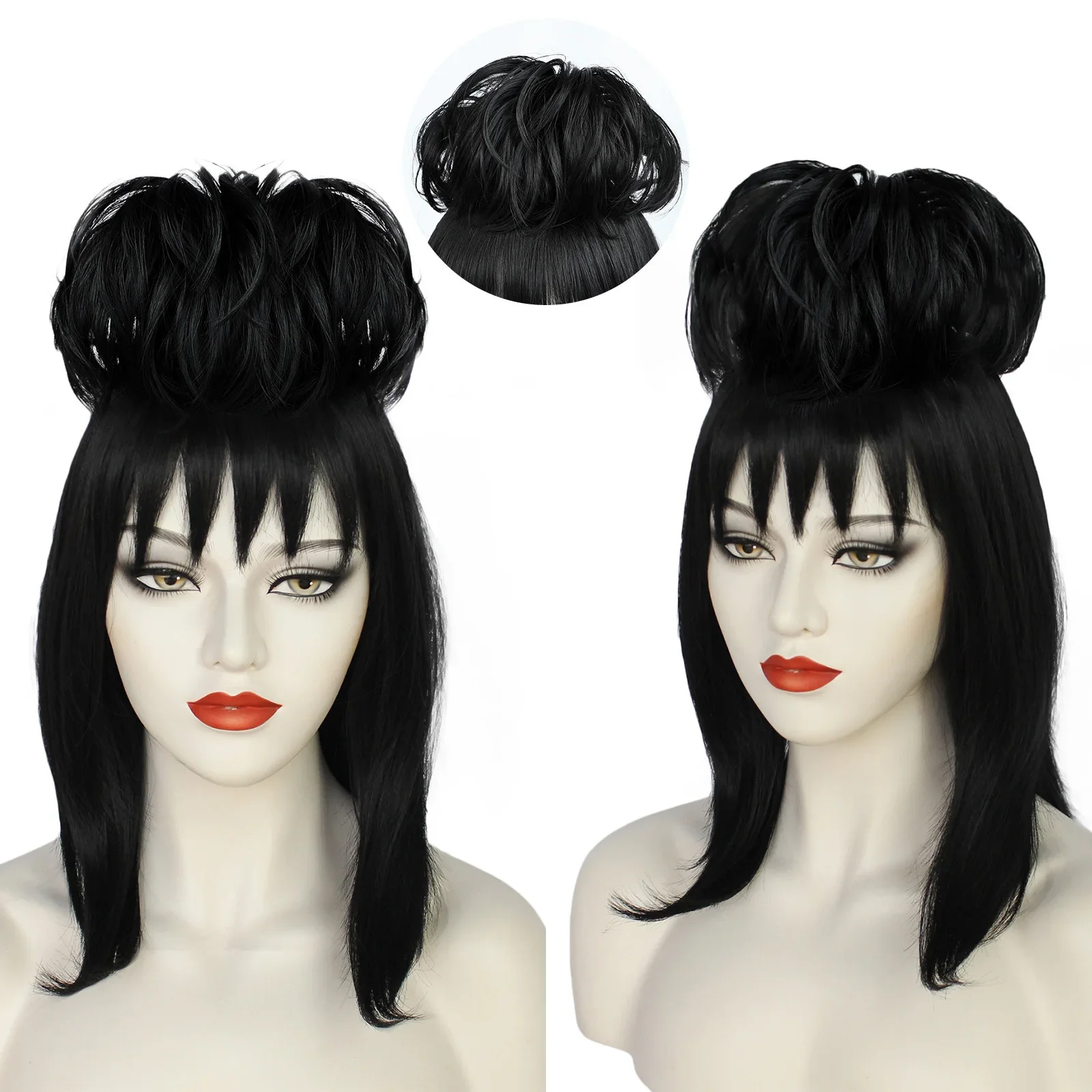 Cosplay Floating Prop - Lydia Deetz Cosplay Wig Bride Gown