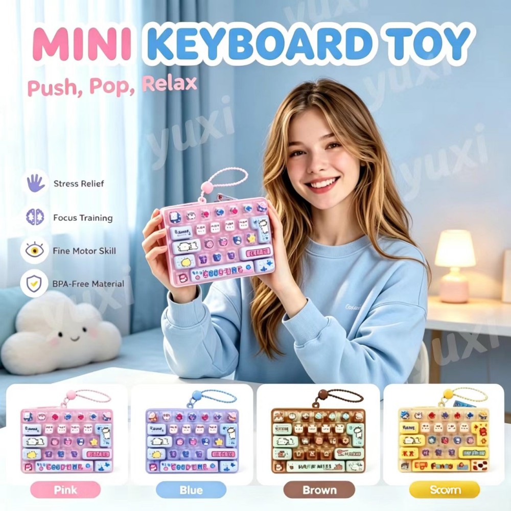 @2026 New DIY 26-Key Fidget Bu - Cosplay Fire Prop ulasan dan harga