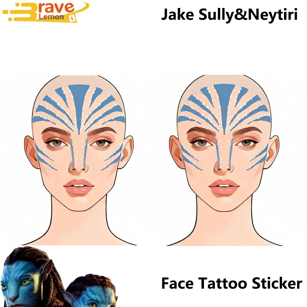 Jake Sully Cosplay Fantasy Fac - Cosplay Fire Prop ulasan dan harga