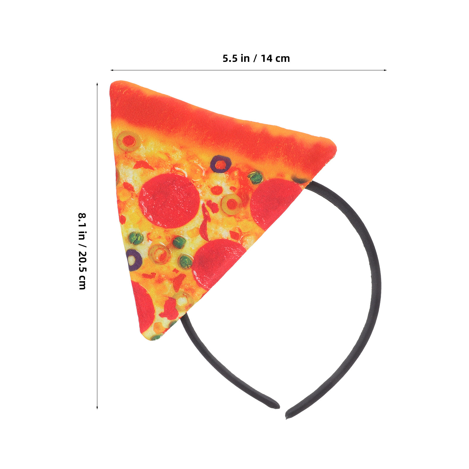 2pcs Pizza Headband Clown Hair - Briar Cosplay Prop ulasan dan harga