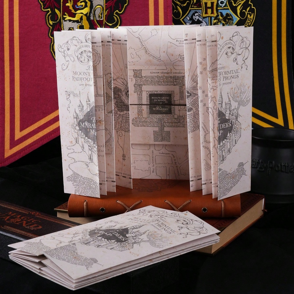 1PC Map Of The Marauder's Scho - Cosplay Prop Making ulasan dan harga
