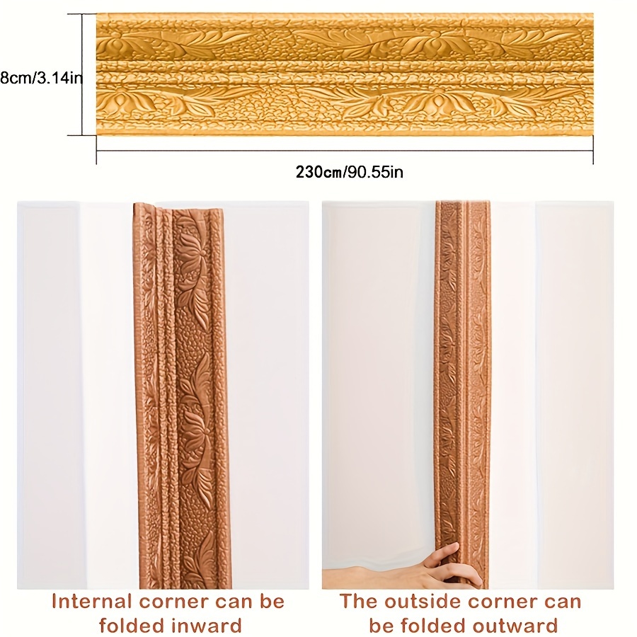 230cm Foam Wall Edge Strip Sti - Craft Foam Roll ulasan dan harga
